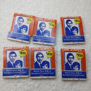 Vintage Matchbook With Diana,Princess Of Wales,and Prince Charles.#mattchbook